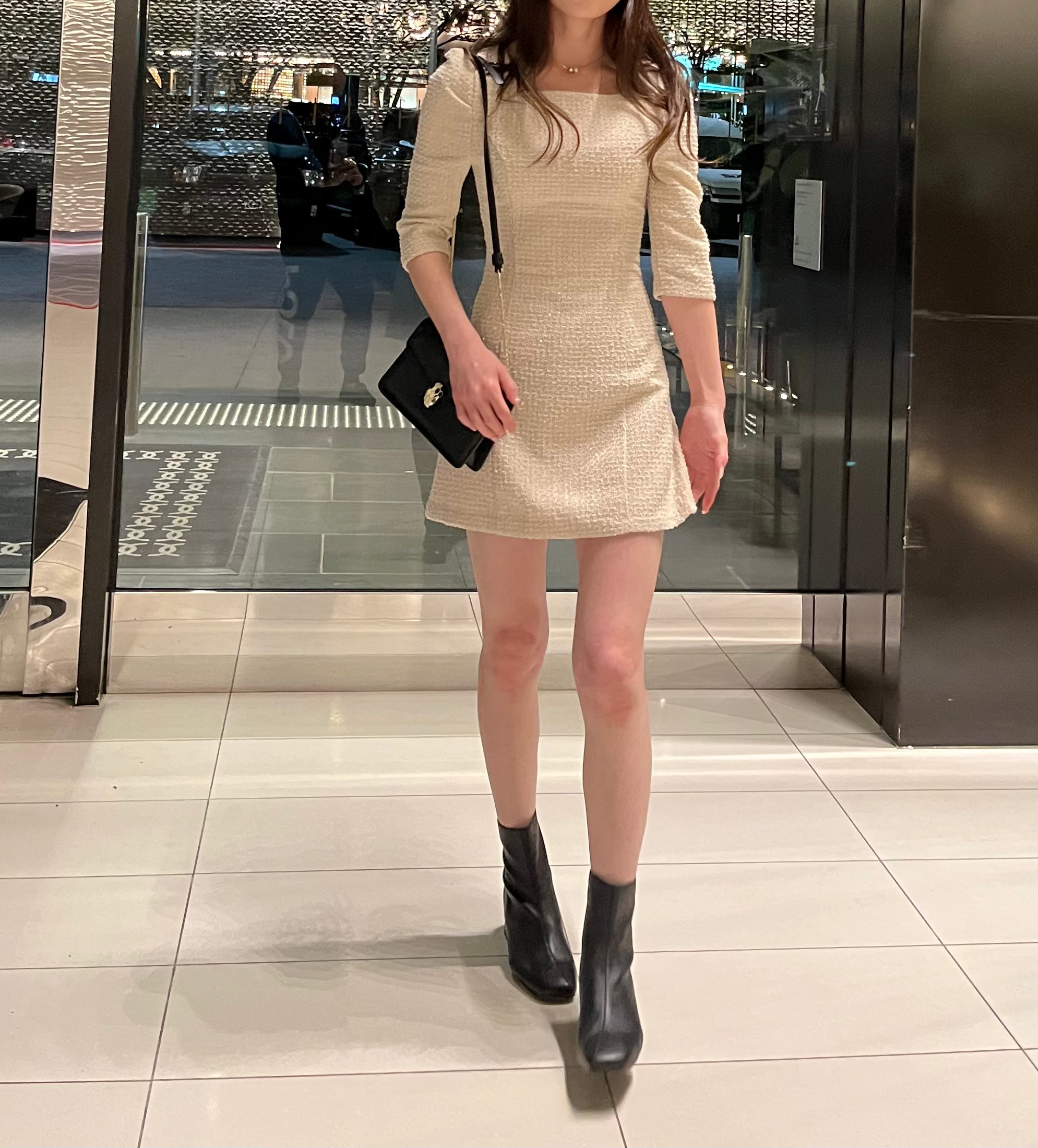 Twinkle Tweed Dress