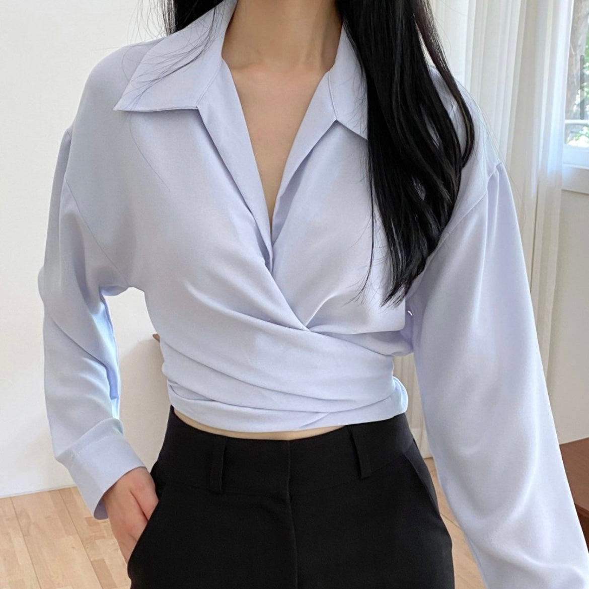 Vivas Back Ribbon Blouse