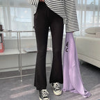 Ribbed Flare Pants
