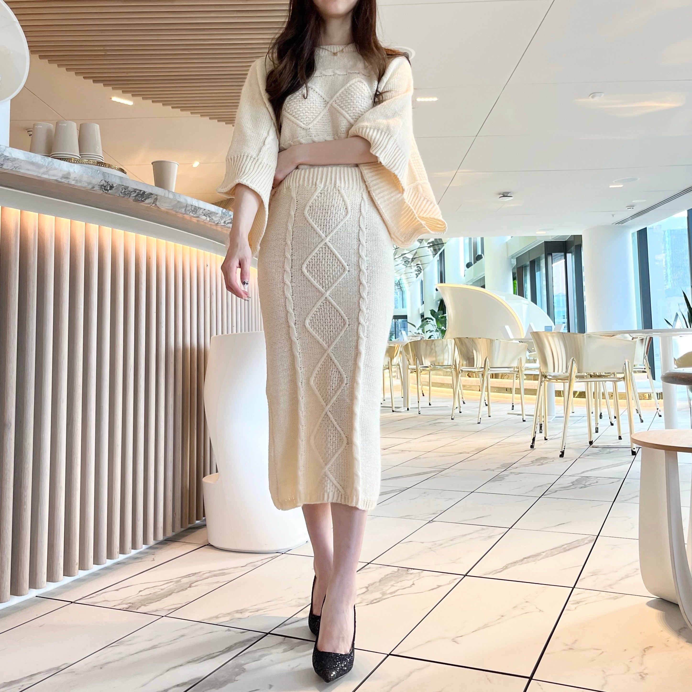 Elsa Knit Two-Piece Set
