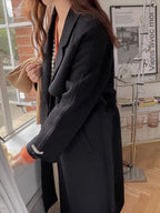 Parisian 100% Wool Trench Coat