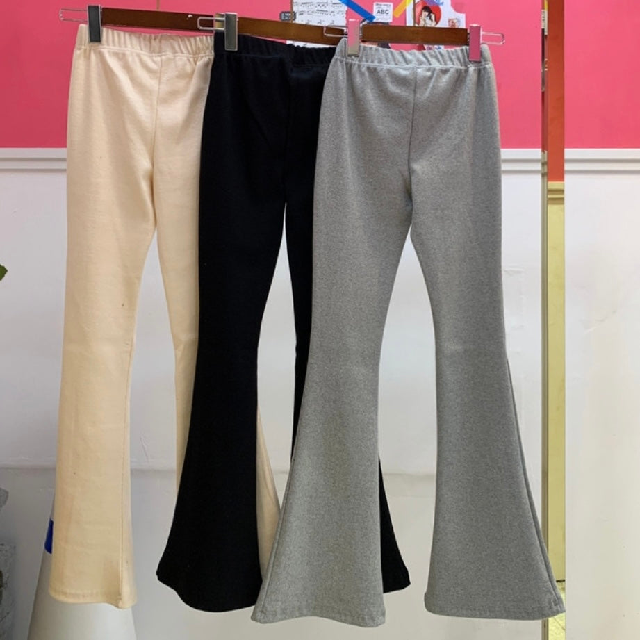 Ribbed Flare Pants