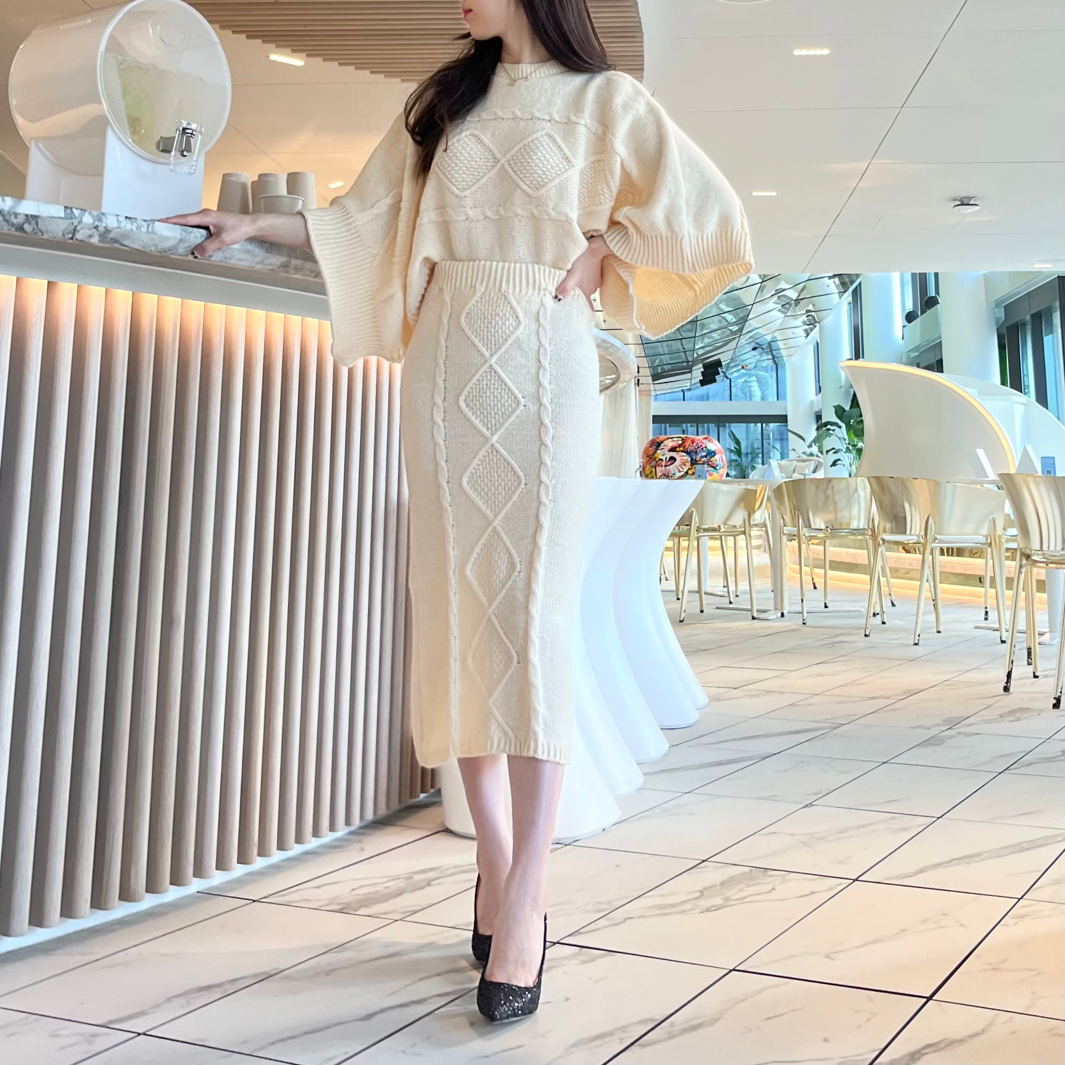Elsa Knit Two-Piece Set