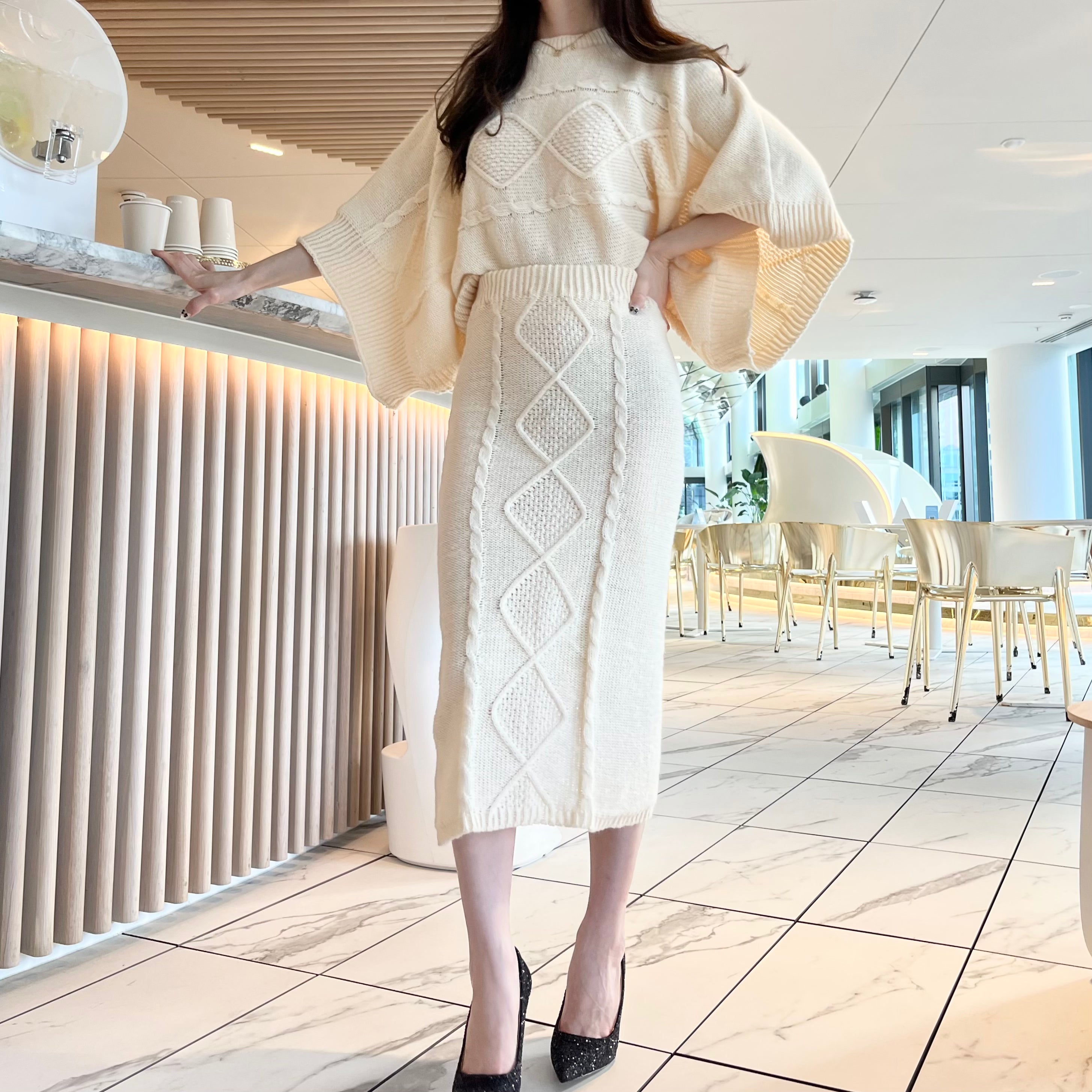 Elsa Knit Two-Piece Set