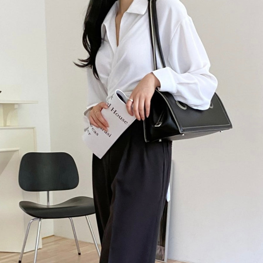 Vivas Back Ribbon Blouse